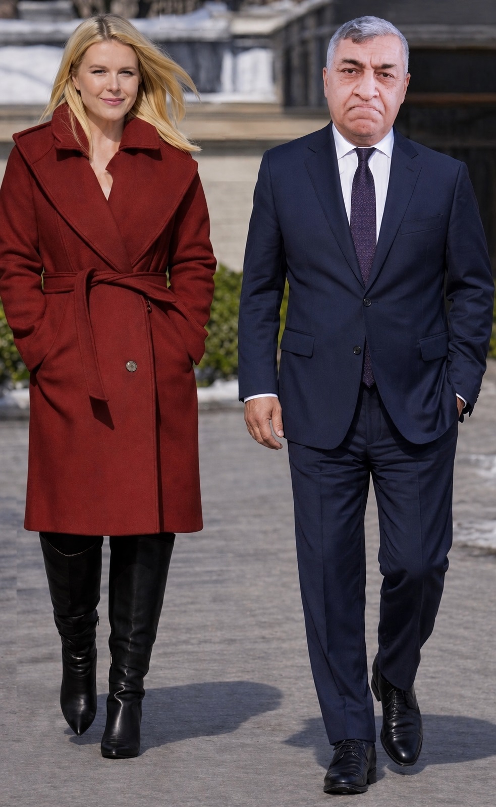 stroll with ms. Karoline Levitt AI