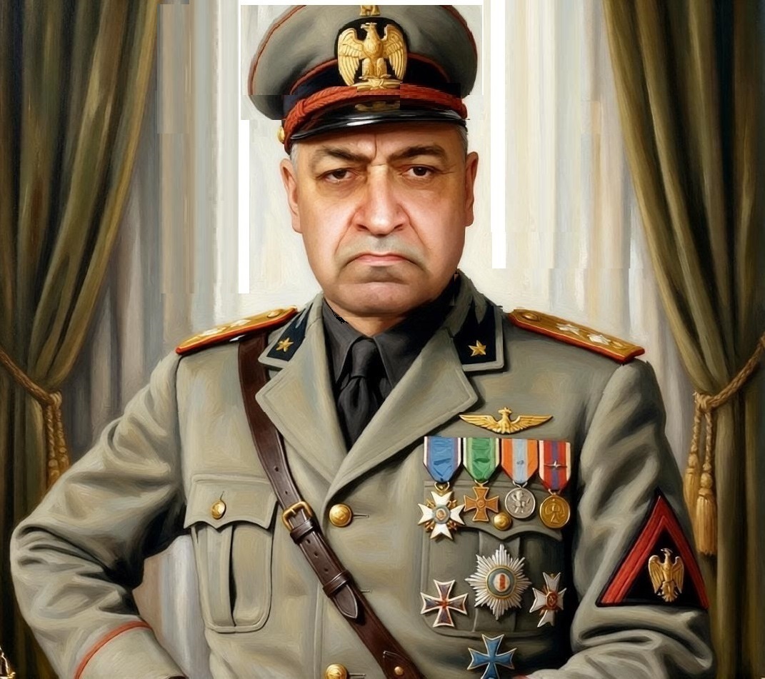 as mussolini el duce? ha ha