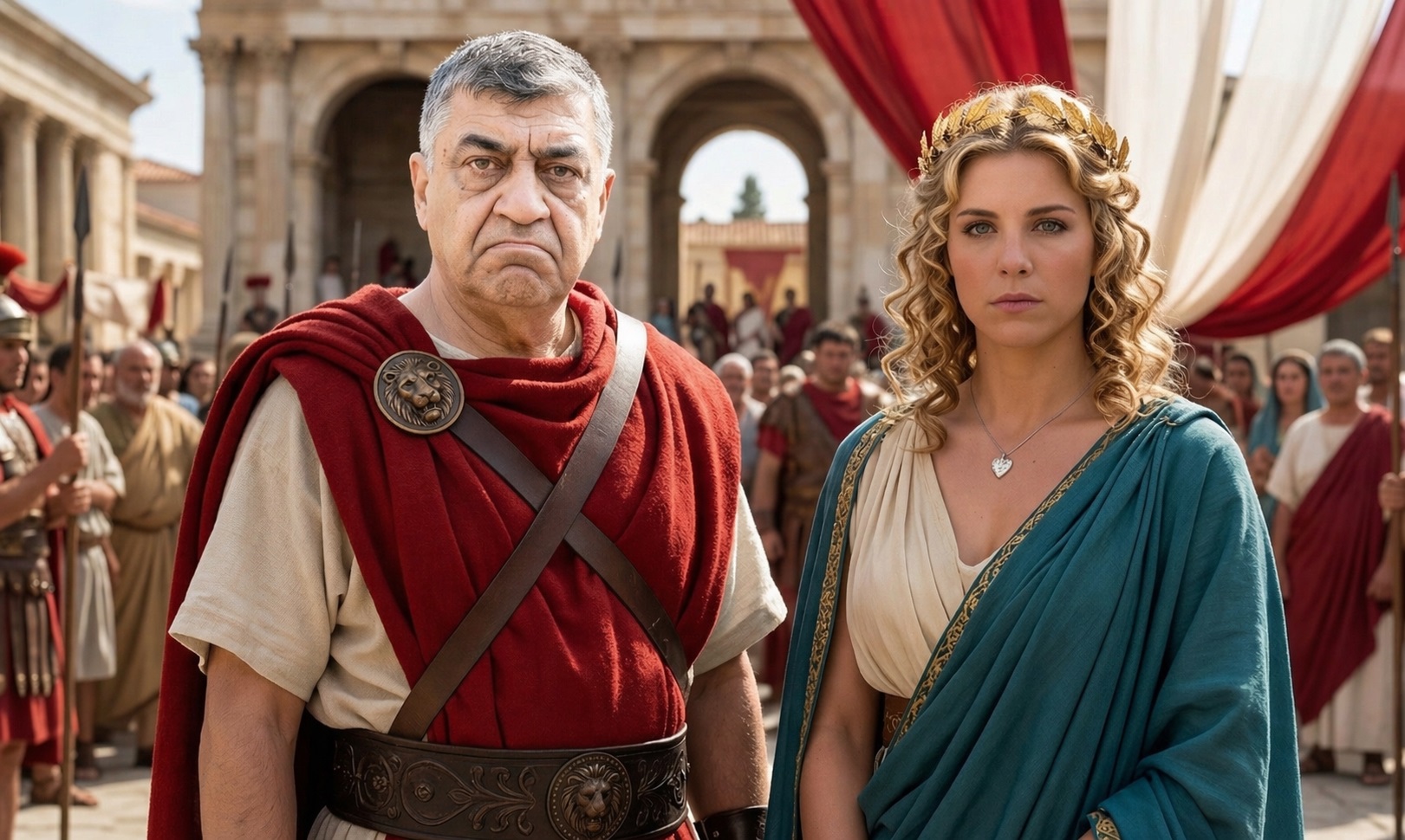 roman era - AI - image darker than normal 